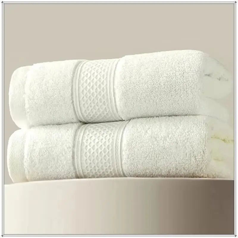 Pure Cotton Towel Long Staple Cotton 12 Color Thick Enlarged Absorbent Household Square Towel  Embroidered All Cotton Towel