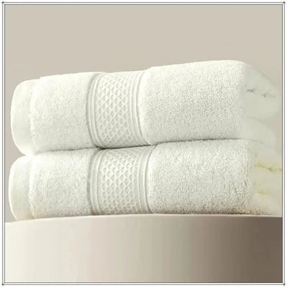 Pure Cotton Towel Long Staple Cotton 12 Color Thick Enlarged Absorbent Household Square Towel  Embroidered All Cotton Towel