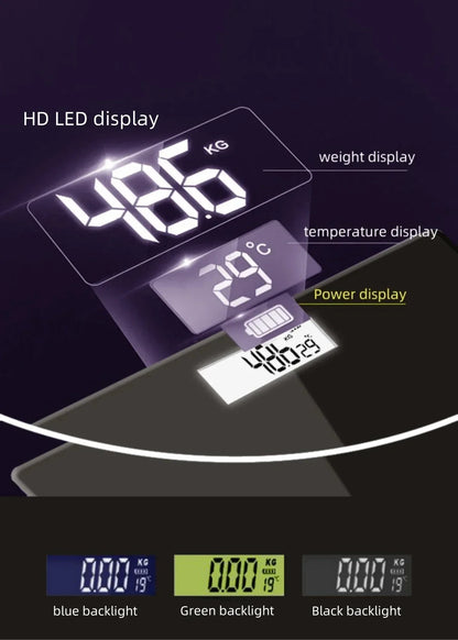 Smart Scale for Body Weight, Digital Bathroom Scale Bluetooth Body Fat Scale,Body Composition Analyzer with Smart APP Sync Weigh